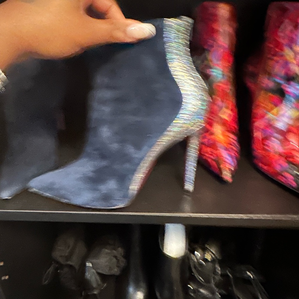 Christian Louboutin Suede Ankle Boots